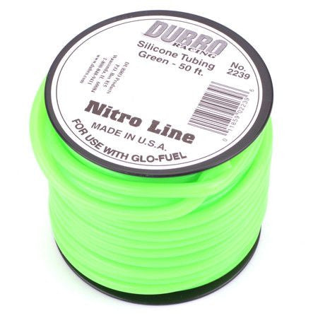 Du-Bro 2239 Green Nitro Line 3/32" Fuel Tubing (50' Spool)