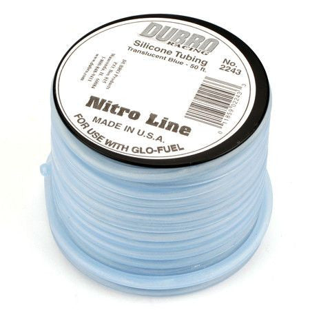Du-Bro 2243 Blue Nitro Line Fuel Tubing 3/32" (50' Spool)
