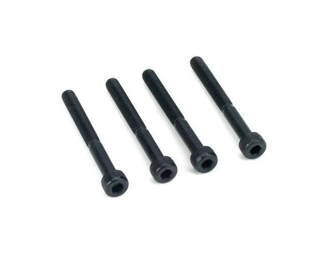 Du-Bro 2282 4.0mm x 40 Cap-Head Hex Socket Screws (4 Pack)