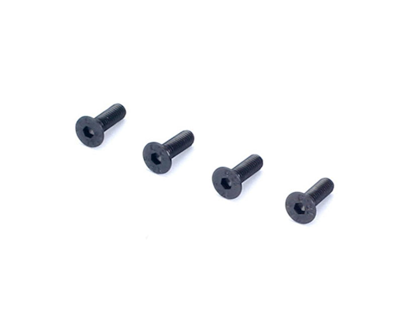 Du-Bro 2287 3.0mm x 10 Flat-Head Hex Socket Screws (4 Pack)