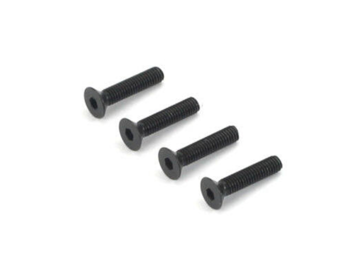 Du-Bro 2289 3.0mm x 14 Flat-Head Hex Socket Screws (4 Pack)