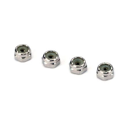Du-Bro 3112 4-40 Stainless Steel Nylon Insert Lock Nuts (4 Pack)