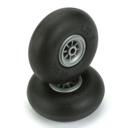 Du-Bro 350R 3.5” Smooth Surface Wheels for Model Aircraft (2 Pack)
