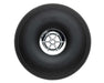 Du-Bro 350TC 3.5” Treaded Chrome Wheel for Large Scale Aircraft