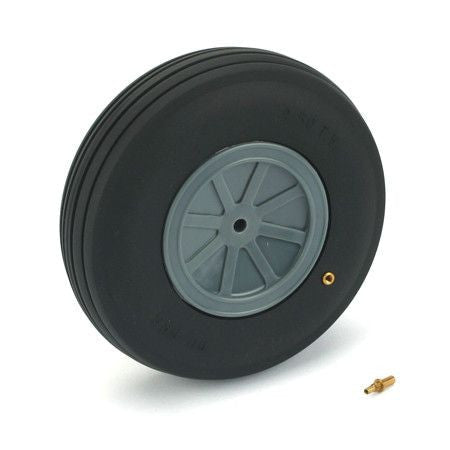 Du-Bro 375TV 3-3/4” Treaded Wheel for Large Scale Aircraft