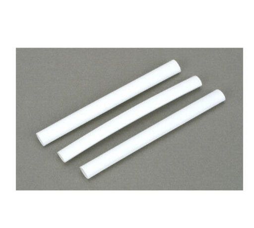 Du-Bro 438 3/16" Heat Shrink Tubing 3" - White (3 Pack)