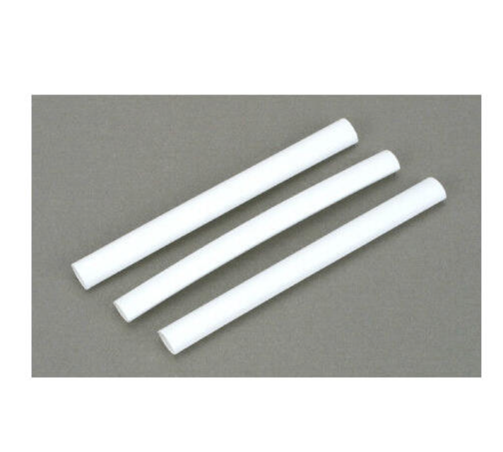 Du-Bro 438 3/16" Heat Shrink Tubing 3" - White (3 Pack)