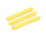Du-Bro 439 1/4" Heat Shrink Tubing 3" - Yellow (3 Pack)