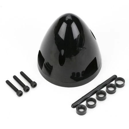 Du-Bro 542 2" Three Blade Spinner - Black