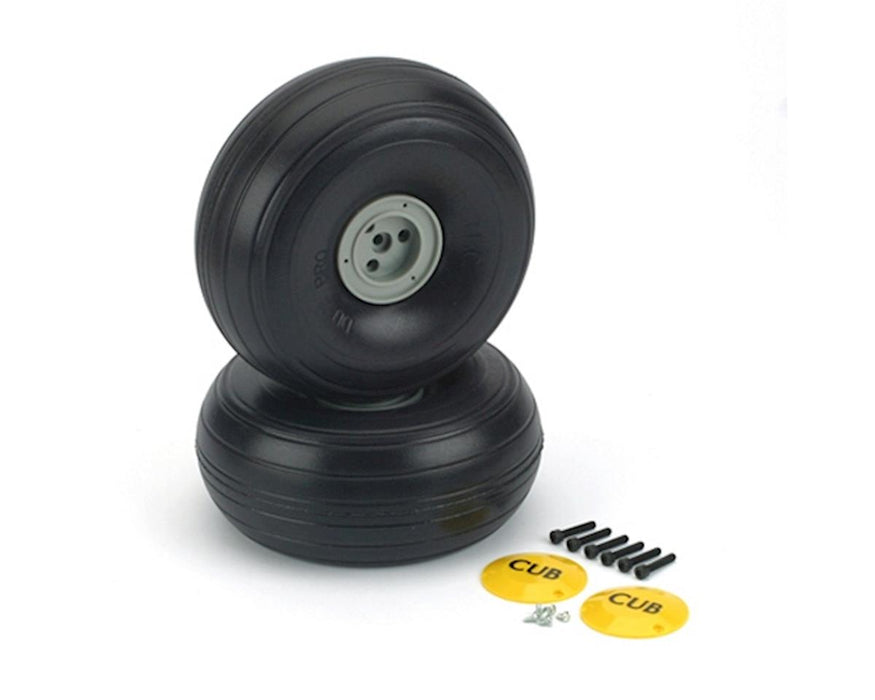 Du-Bro 558TLC 1/3 Scale Treaded Lightweight J-3 Cub Wheels