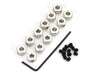 Du-bro 597 1/8” Brass Plated Dura-Collars (12 Pack)