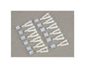 Du-Bro 602 Nylon Kwik-Links for 2-56 Rods (12 Pack)