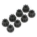 Du-Bro 656 Replacement Elastomeric Elements for .25 to .50 Motor Mounts (8 Pack)