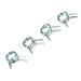 Du-Bro 678 Fuel Line Clips for Large 1/8" Inner Diameter Tubing (4 Pack)