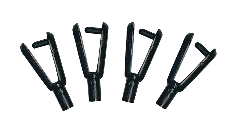 Du-bro 808 Metric Clevis for 1.3mm to 1.4mm Pushrods (4 Pack)