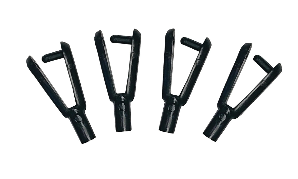 Du-bro 808 Metric Clevis for 1.3mm to 1.4mm Pushrods (4 Pack)