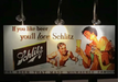 Dwarvin DVBB101-FA HO Scale Assembled Fiber-Lit Schlitz Beer Billboard