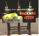 Dwarvin DVBB108-FA HO Scale Assembled Fiber-Lit Packard Billboard