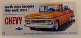Dwarvin DVBB112-FP Unassembled Fiber-Lit Chevy Billboard