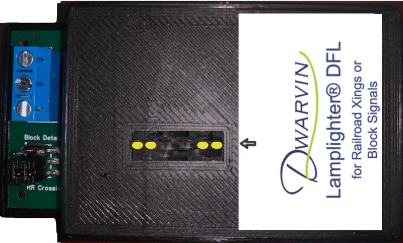 Dwarvin DVDFL102 HO Scale Lamplighter DFL without Power Supply For Fiber Light