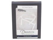Dwarvin DVFLBS101 HO Scale Fiber-Lit 2 Color Dwarf Signal (Single)