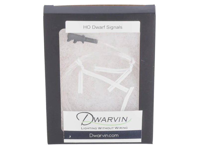 Dwarvin DVFLBS101 HO Scale Fiber-Lit 2 Color Dwarf Signal (Single)