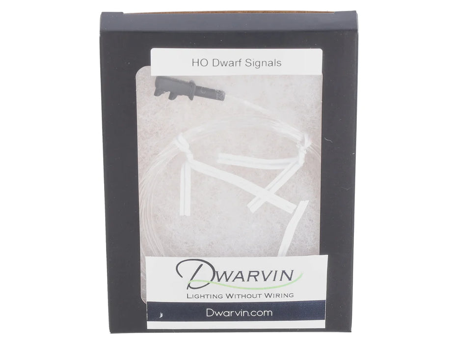 Dwarvin DVFLBS101 HO Scale Fiber-Lit 2 Color Dwarf Signal (Single)