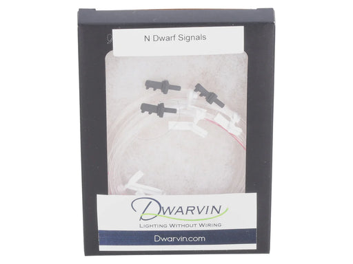 Dwarvin DVFLBS201-3 N Scale Fiber-Lit 2-Color Dwarf Signals (3 Pack)