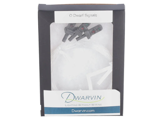 Dwarvin DVFLBS301-3 O Scale Fiber-Lit 2-Color Dwarf Signals (3 Pack)