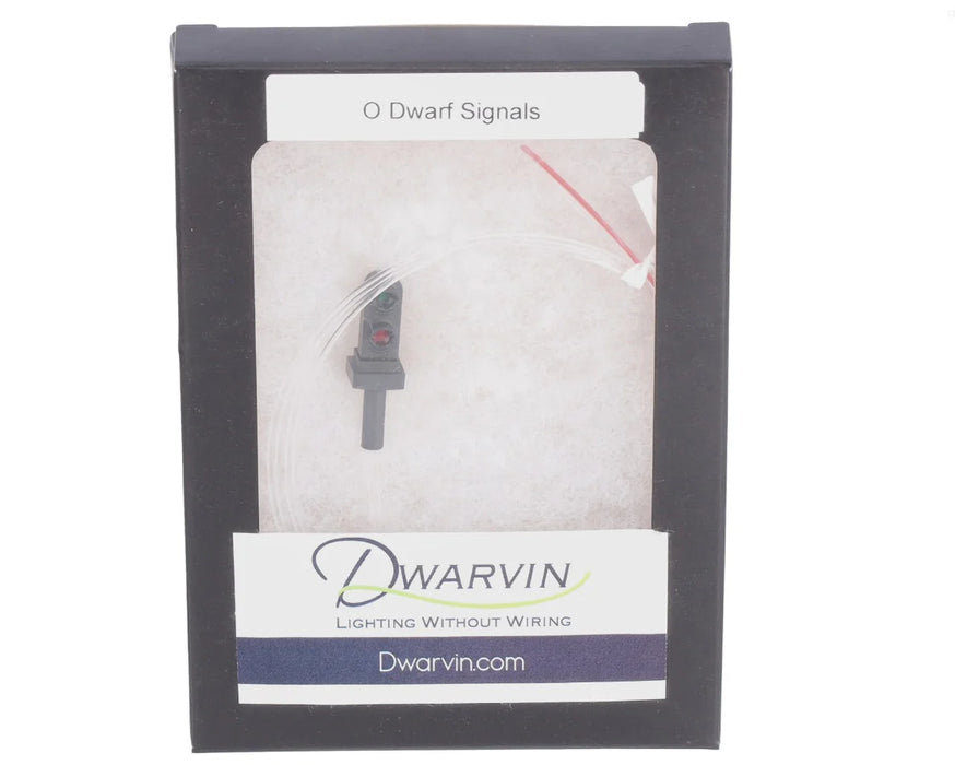 Dwarvin DVFLBS301 O Scale Fiber-Lit 2 Color Dwarf Signal (Single)