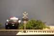 Dwarvin DVFLRRX101 HO Scale Fiber-Lit Railroad Crossing