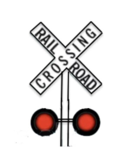 Dwarvin DVFLRRX101 HO Scale Fiber-Lit Railroad Crossing