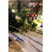 Dwarvin DVFLRRX201 N Scale Fiber-Lit Railroad Crossing