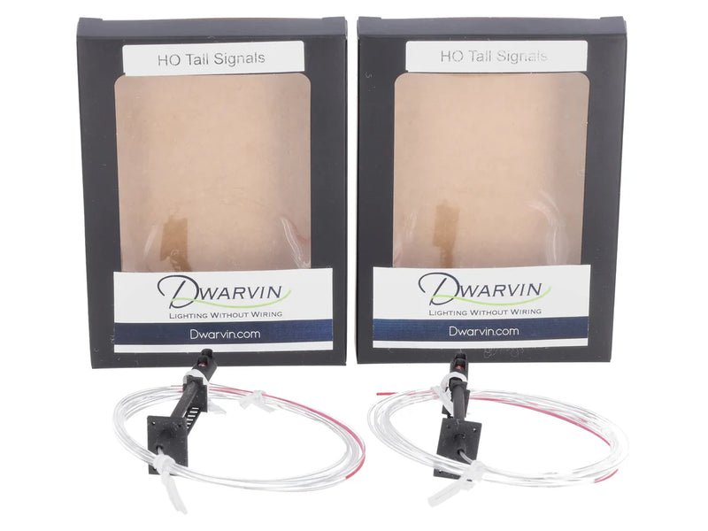 Dwarvin DVITBS101 HO Scale Tall Block Signal Kit Lamplighter DFL with Power Supply