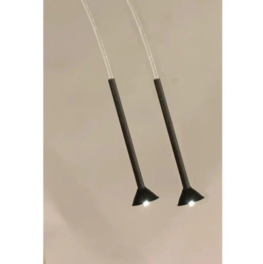 Dwarvin DVSL106 HO/On3/On30/S Fiber-Lit Rafter Lamps (2 Pack)