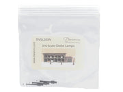 Dwarvin DVSL203 N Scale Fiber-Lit Globe Lamps (3 Pack)