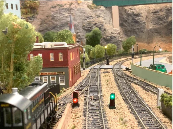 Dwarvin DVTSB2-2NP N Scale Turnout Snap Bipolar 2 Wire - 3 Dwarf Signals Kit