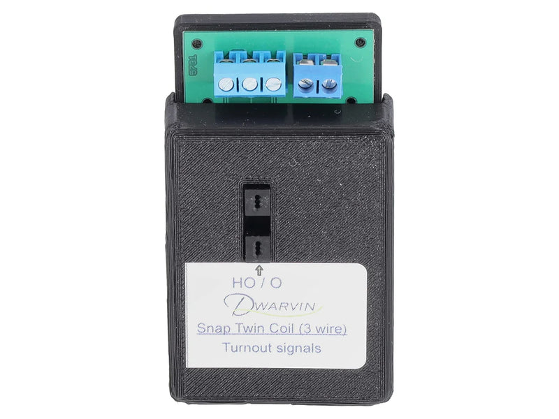 Dwarvin DVTSB2CU-1NP HO Scale Turnout Snap Bipolar Controller without Power Supply