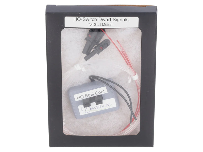 Dwarvin DVTSSS101 HO Scale Turnout Signal Stall Motor Controller with 3 Dwarf Signals