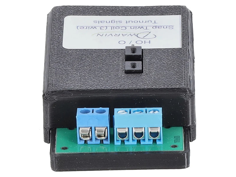 Dwarvin DVTSTC3CU-1NP HO Scale Turnout Snap Twin Coil 3 Wire Controller without Power Supply