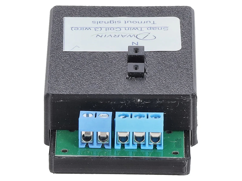 Dwarvin DVTSTC3CU-2NP N Scale Turnout Snap Twin Coil 3 Wire Controller without Power Supply