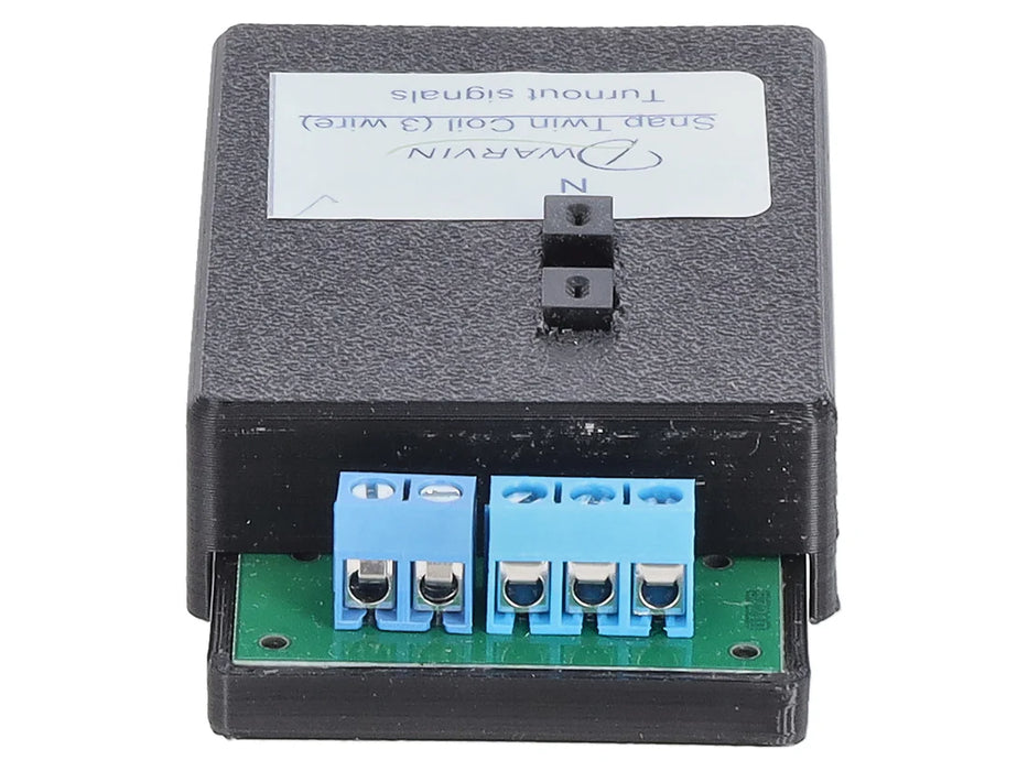 Dwarvin DVTSTC3CU-2NP N Scale Turnout Snap Twin Coil 3 Wire Controller without Power Supply