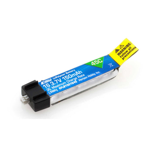 E-flite 1501S45 150mAh 1S 3.7V 45C LiPo High Current Connector