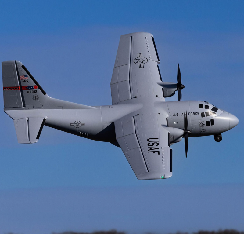 E-flite 15750 EC-1500 Twin 1.5m Cargo Plane BNF Basic with AS3X and SAFE Select