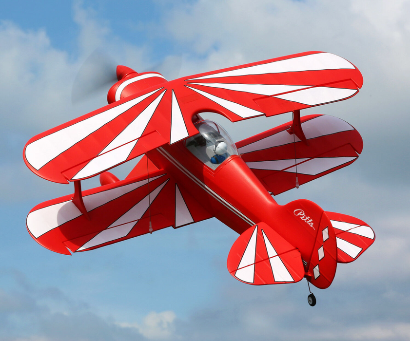 E-flite 35500 Pitts 850mm BNF Basic Electric Airplane with AS3X and SAFE