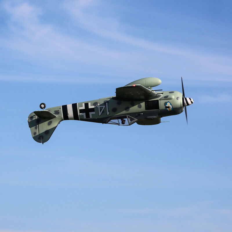 E-flite EFL01350 Focke-Wulf Fw190A 1.5m Smart BNF Basic Electric Airplane with AS3X and SAFE Select