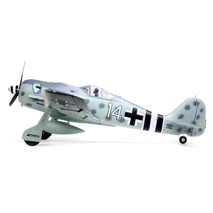 E-flite EFL01350 Focke-Wulf Fw190A 1.5m Smart BNF Basic Electric Airplane with AS3X and SAFE Select