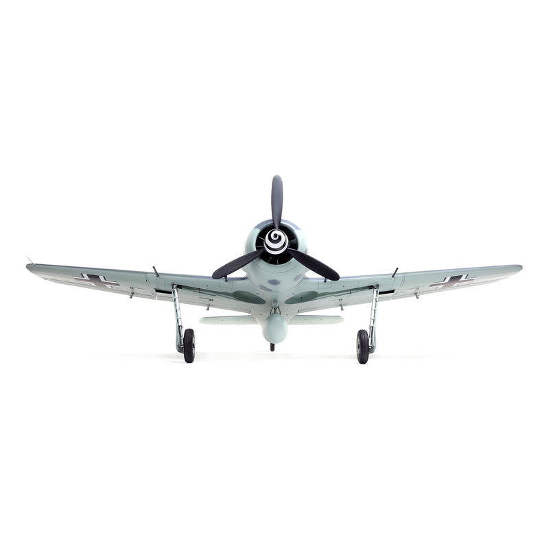 E-flite EFL01350 Focke-Wulf Fw190A 1.5m Smart BNF Basic Electric Airplane with AS3X and SAFE Select