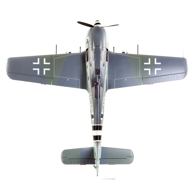 E-flite EFL01350 Focke-Wulf Fw190A 1.5m Smart BNF Basic Electric Airplane with AS3X and SAFE Select