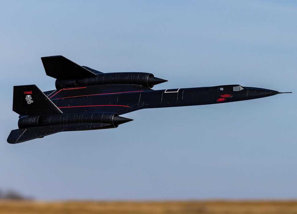 E-flite EFL02050 SR-71 Blackbird 40mm Twin EDF BNF Basic Electric Airplane